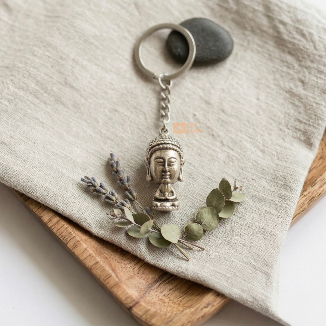 Buddha Keychain